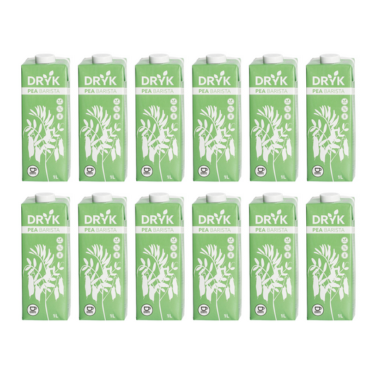 DRYK Pea Barista - Napój grochowy, pakiet 12x 1 l